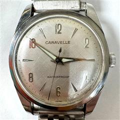 Vintage Caravelle by Bulova 17 Jewel Automatic Stainless Steel Watch!